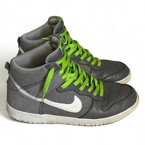 2012 Nike dunk high wolf grey sz 12